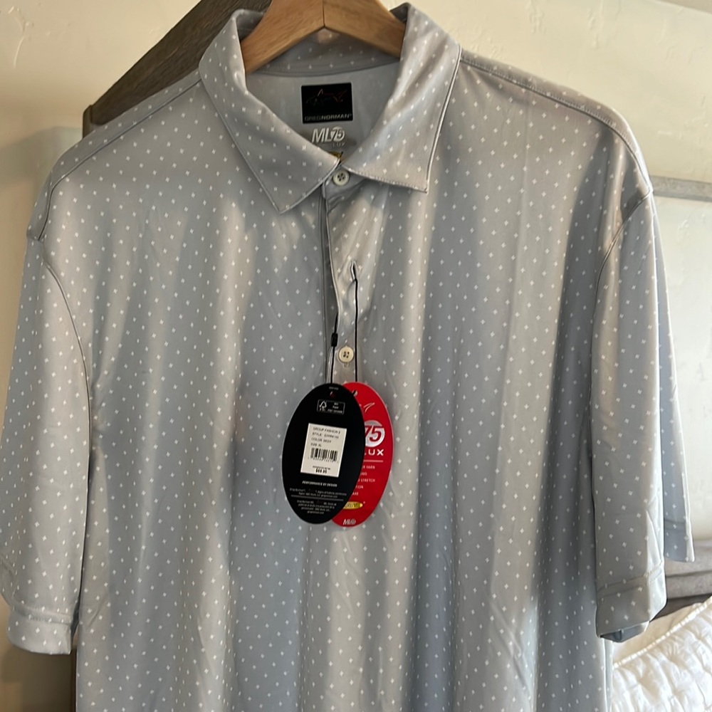 New Greg Norman Golf Shirt